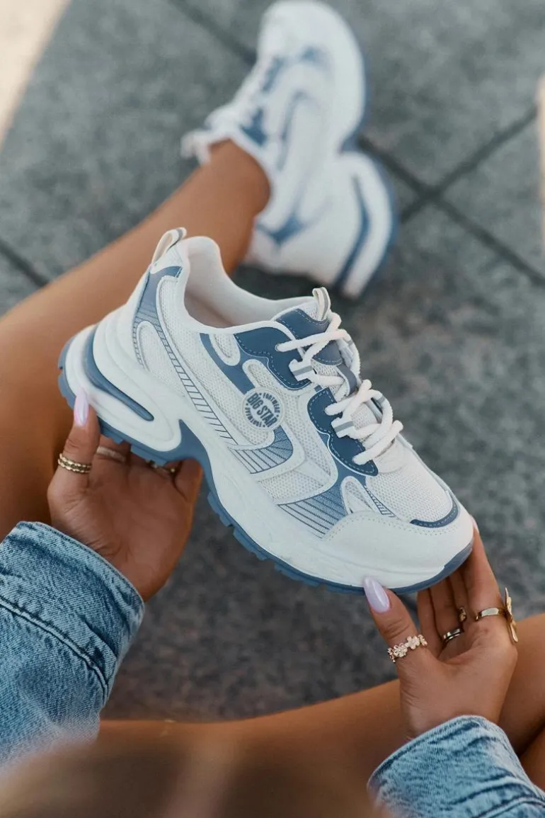 Sneakersy Damskie Big Star RR274A190 Niebieskie