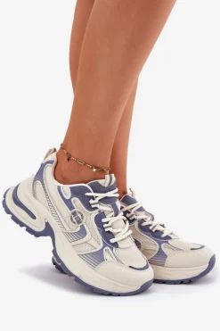 Sneakersy Damskie Big Star RR274A190 Niebieskie