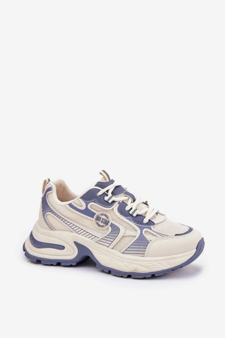 Sneakersy Damskie Big Star RR274A190 Niebieskie