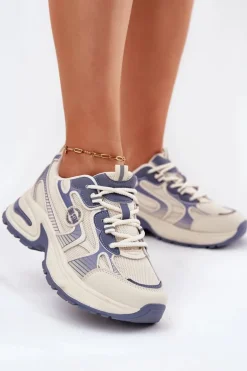 Sneakersy Damskie Big Star RR274A190 Niebieskie