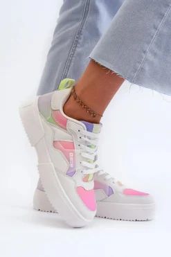 Sneakersy Damskie Big Star NN274359 Memory Foam System Multikolor