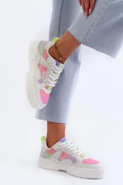 Sneakersy Damskie Big Star NN274359 Memory Foam System Multikolor