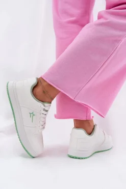 Sneakersy Damskie Big Star RR274A246 HI-POLY SYSTEM Białe