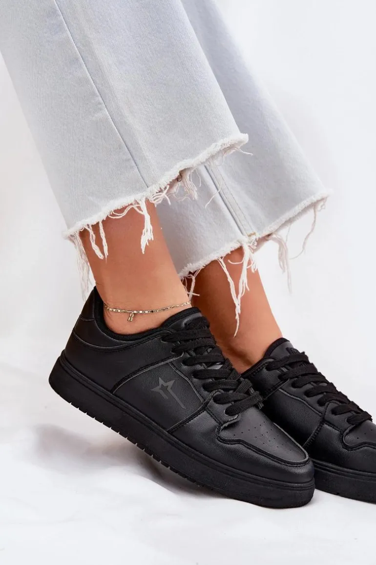 Sneakersy Damskie Big Star RR274A242 HI-POLY SYSTEM Czarne