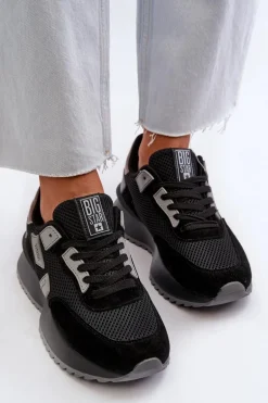 Sneakersy Damskie Big Star NN274975 Czarne