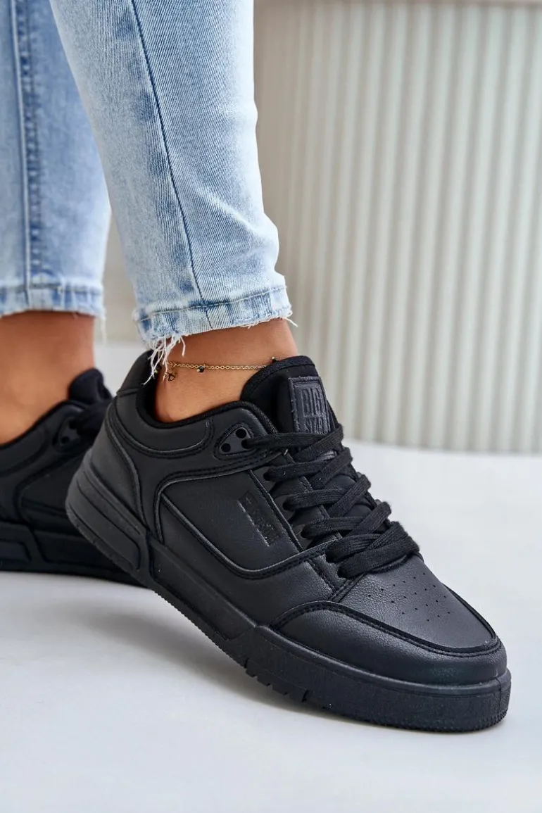 Sneakersy Damskie Big Star OO274A551 Hi-Poly System Czarne