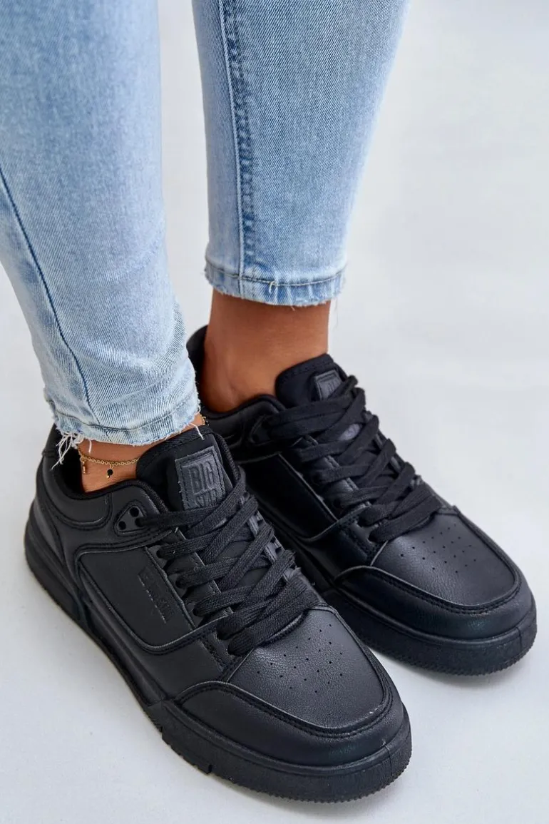 Sneakersy Damskie Big Star OO274A551 Hi-Poly System Czarne