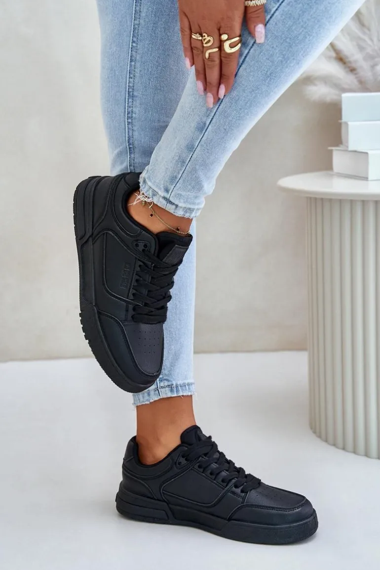 Sneakersy Damskie Big Star OO274A551 Hi-Poly System Czarne