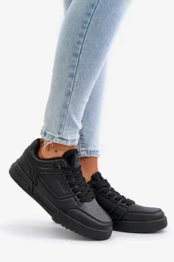 Sneakersy Damskie Big Star OO274A551 Hi-Poly System Czarne