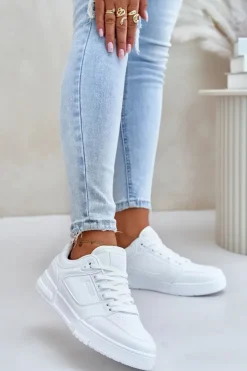 Sneakersy Damskie Big Star OO274A549 Hi-Poly System Białe