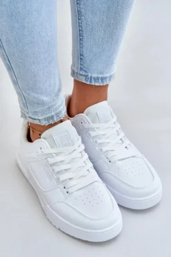 Sneakersy Damskie Big Star OO274A549 Hi-Poly System Białe