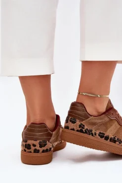 Sneakersy Damskie Daniel Lopez Just Dare SS2D4017 Panterka