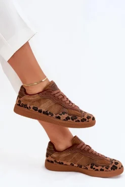 Sneakersy Damskie Daniel Lopez Just Dare SS2D4017 Panterka