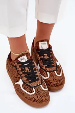 Sneakersy Damskie Daniel Lopez Just Dare SS2D4016 Camel