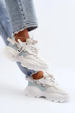 Sneakersy Damskie GOE NN2N4039B Białe