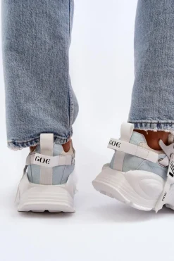 Sneakersy Damskie GOE NN2N4039B Białe