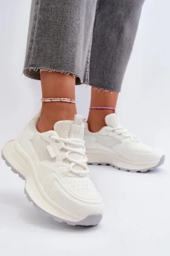 Sneakersy Damskie HI-POLY SYSTEM Big Star NN274A107 Białe