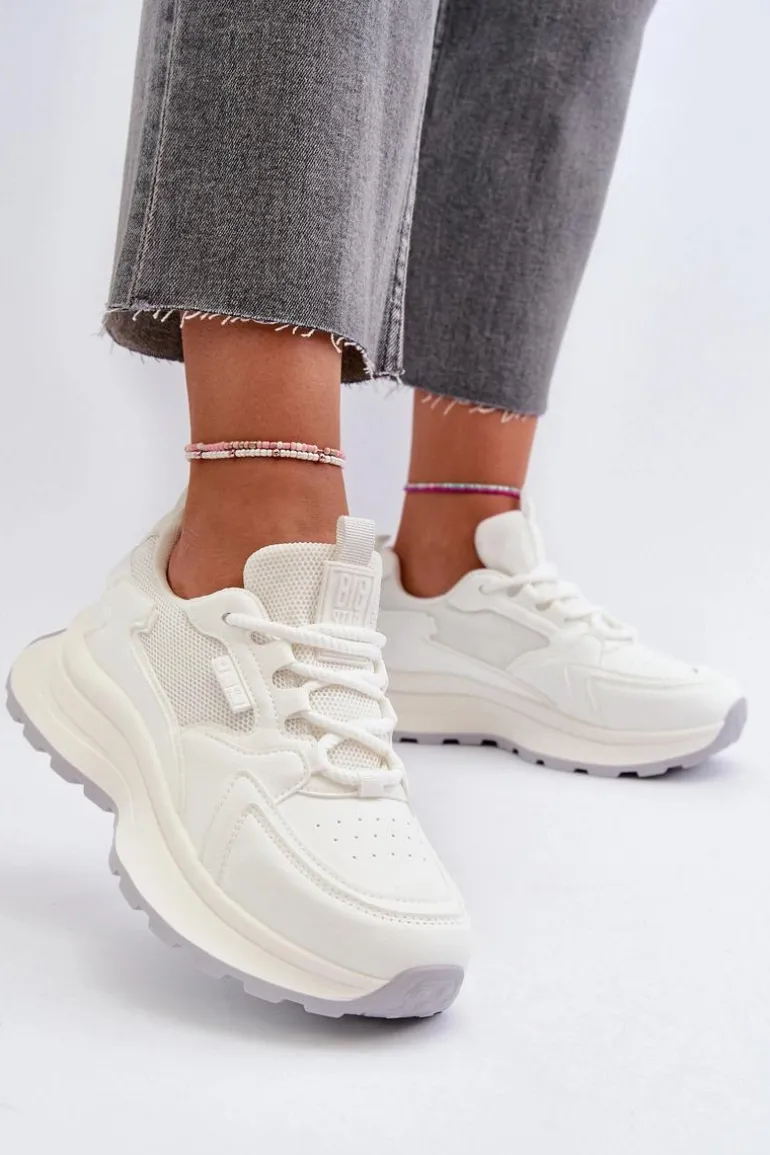 Sneakersy Damskie HI-POLY SYSTEM Big Star NN274A107 Białe