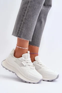 Sneakersy Damskie HI-POLY SYSTEM Big Star NN274A107 Białe