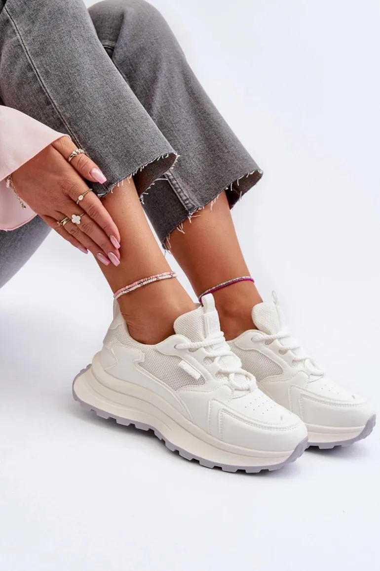 Sneakersy Damskie HI-POLY SYSTEM Big Star NN274A107 Białe