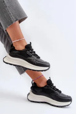 Sneakersy Damskie HI-POLY SYSTEM Big Star NN274A106 Czarne