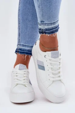 Sneakersy Damskie LEE LAYLA WOMEN LOW 50251003 Białe