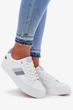 Sneakersy Damskie LEE LAYLA WOMEN LOW 50251003 Białe