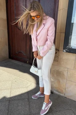 Sneakersy Damskie LEE LIAN WOMEN LOW 50251005.72G Fioletowe