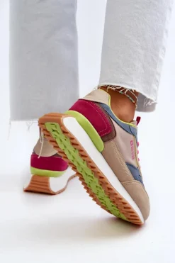 Sneakersy Damskie Memory Foam System Big Star NN274692 Multikolor