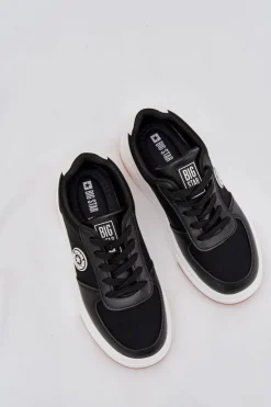 Sneakersy Damskie Na Platformie Big Star RR274573 HI-POLY SYSTEM Czarne