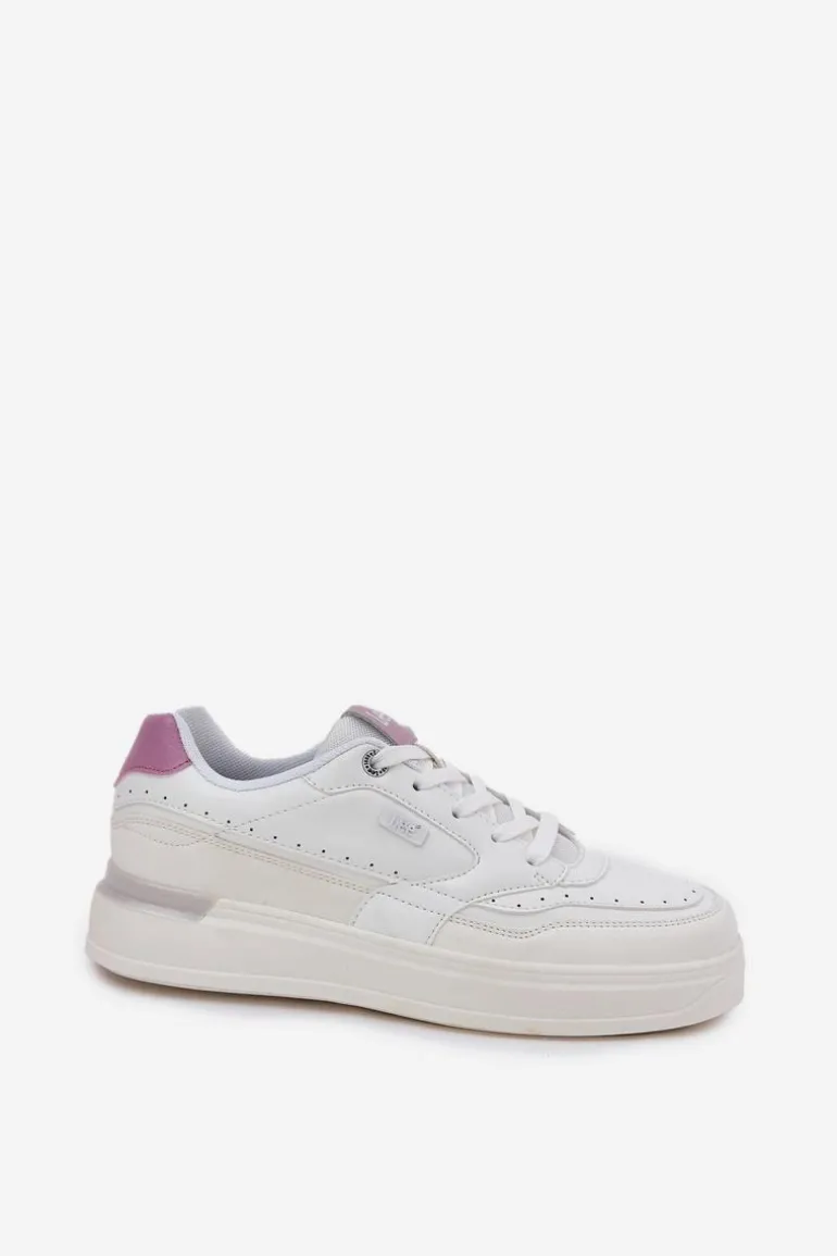 Sneakersy Damskie Na Platformie LEE EMMA WOMEN LOW 50251014.00L Białe