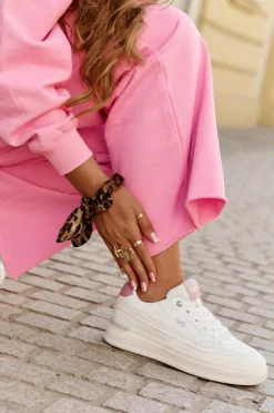 Sneakersy Damskie Na Platformie LEE EMMA WOMEN LOW 50251014.00L Białe