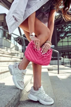 Sneakersy Sportowe Buty Damskie Beżowe Someday