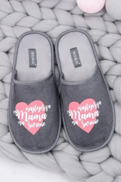 SOXO Damskie Papcie Najlepsza Mama Na Świecie