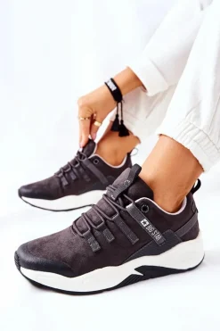 Sportowe Buty Memory Foam Big Star II274255 Szare