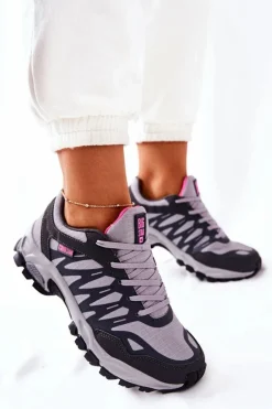 Sportowe Buty Memory Foam Big Star GG274499 Szare