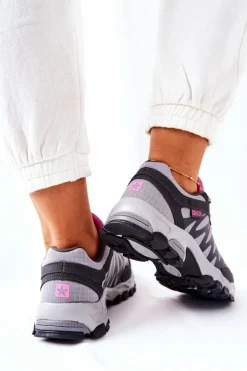 Sportowe Buty Memory Foam Big Star GG274499 Szare