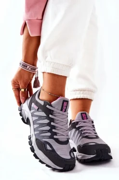 Sportowe Buty Memory Foam Big Star GG274499 Szare