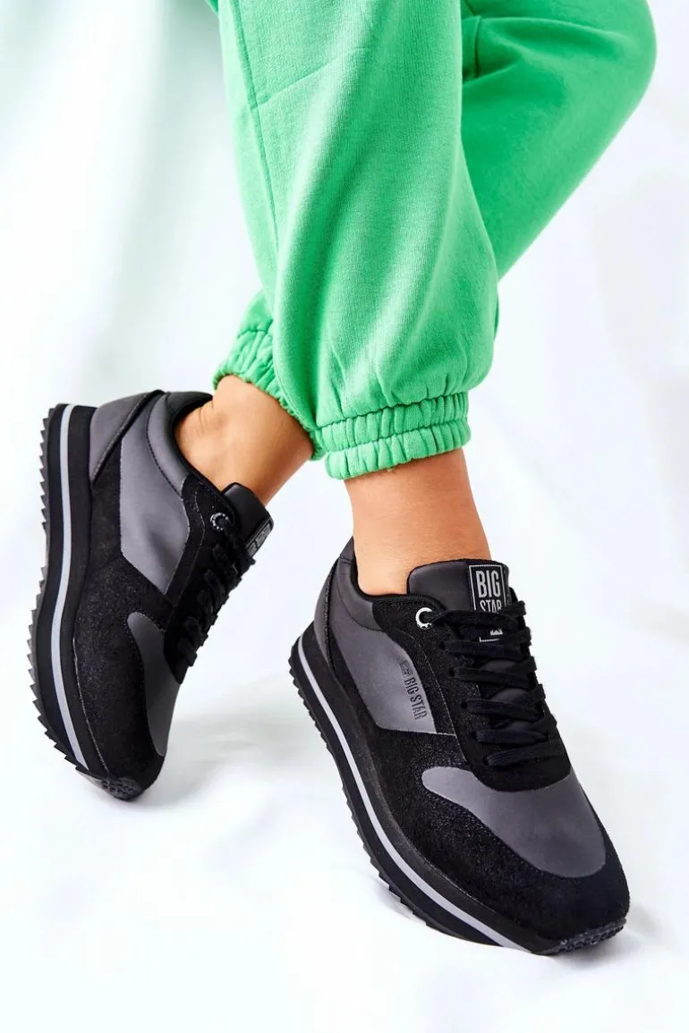 Sportowe Buty Memory Foam Big Star II274217 Czarne