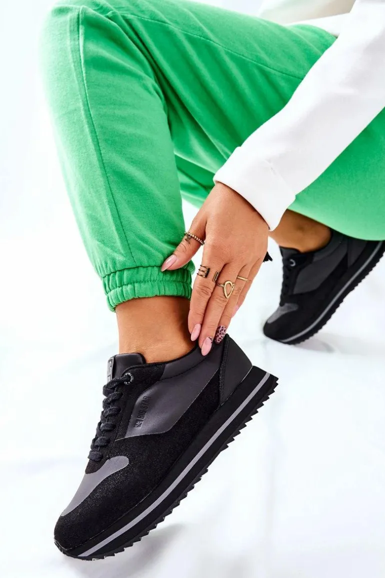 Sportowe Buty Memory Foam Big Star II274217 Czarne