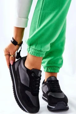 Sportowe Buty Memory Foam Big Star II274217 Czarne