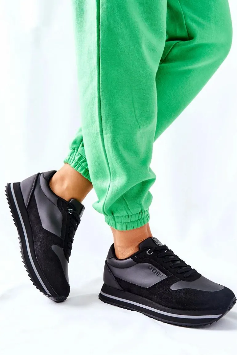 Sportowe Buty Memory Foam Big Star II274217 Czarne