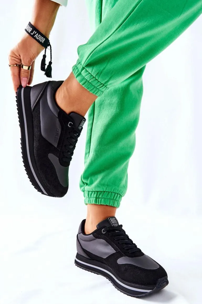 Sportowe Buty Memory Foam Big Star II274217 Czarne