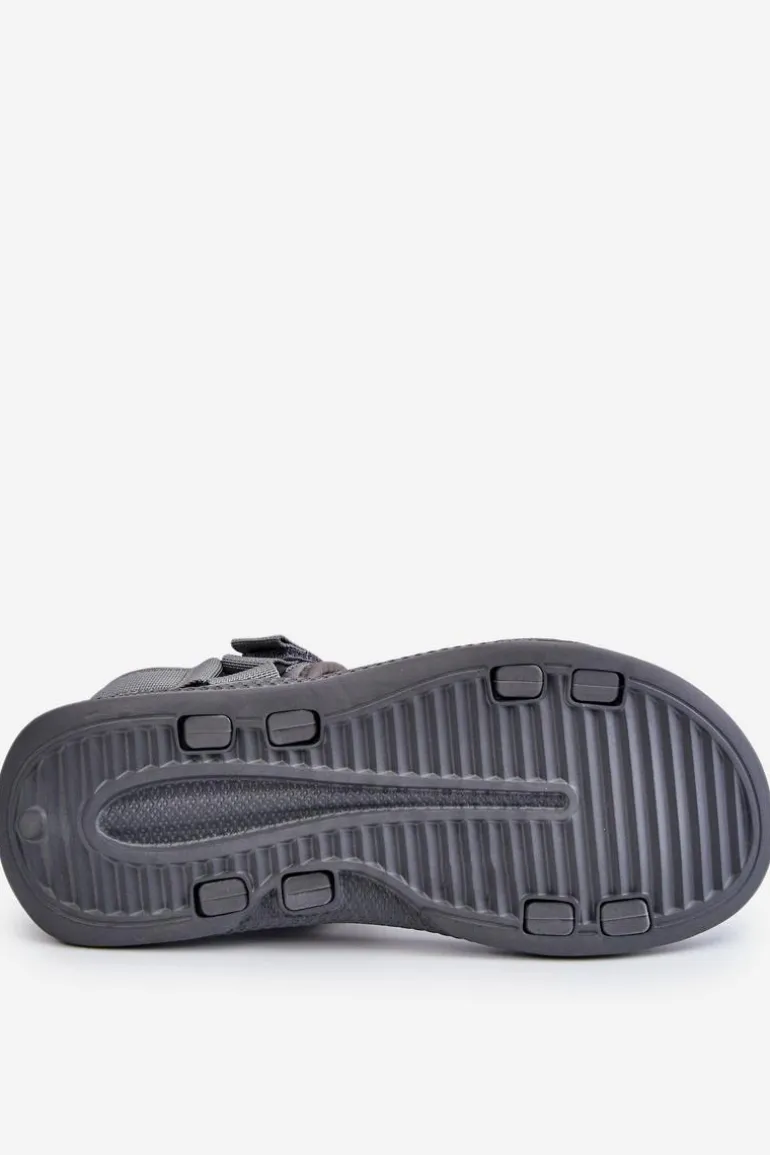 Sportowe Męskie Sandały Big Star HH174843 Szare