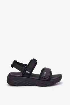 Sportowe Sandały Damskie Na Platformie Big Star RR274A077 Czarne