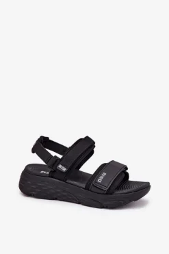 Sportowe Sandały Damskie Na Platformie Big Star RR274A077 Czarne