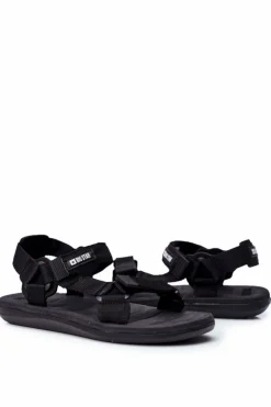 Sportowe Sandały Męskie Czarne Big Star FF174499