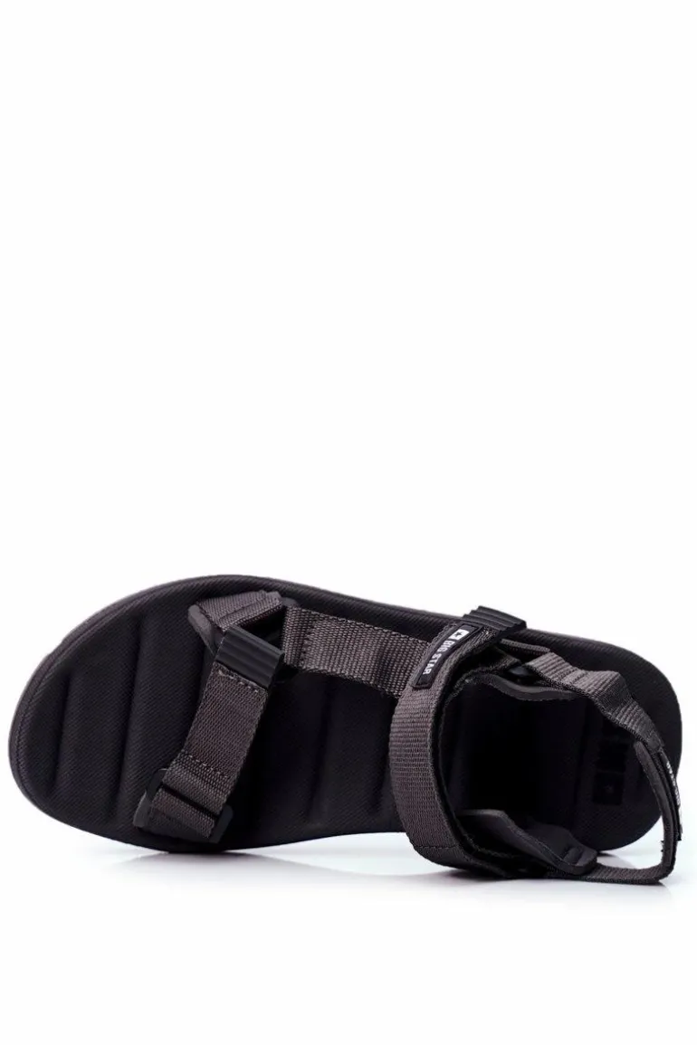 Sportowe Sandały Męskie Szare Big Star FF174501