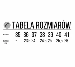 Szare Damskie Baleriny Lordsy z Cyrkoniami Hortense