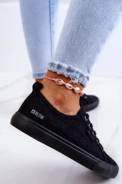 Trampki Ażurowe BIG STAR JJ274064 Czarne